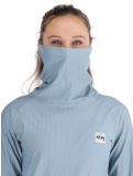 Thumbnail Eivy, Icecold Gaiter Rib thermal shirt women Faded Fog blue 