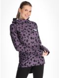 Thumbnail Eivy, Icecold Hood thermal shirt women Purple Cheetah black, purple 