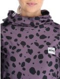 Thumbnail Eivy, Icecold Hood thermal shirt women Purple Cheetah black, purple 