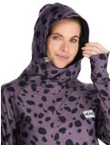 Thumbnail Eivy, Icecold Hood thermal shirt women Purple Cheetah black, purple 