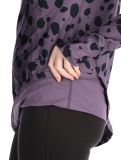 Thumbnail Eivy, Icecold Hood thermal shirt women Purple Cheetah black, purple 