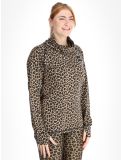 Thumbnail Eivy, Icecold Wool thermal shirt women Leopard brown 