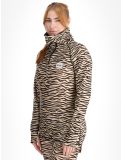 Thumbnail Eivy, Icecold Zip pullover women Zebra brown 