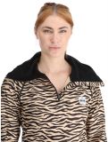 Thumbnail Eivy, Icecold Zip pullover women Zebra brown 