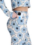 Thumbnail Eivy, Pocket thermal pants women Blue Flower blue, white 