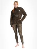 Thumbnail Eivy, Techlight Halfzip Fleece sweater women Leopard brown 