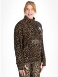 Thumbnail Eivy, Techlight Halfzip Fleece sweater women Leopard brown 