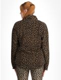 Thumbnail Eivy, Techlight Halfzip Fleece sweater women Leopard brown 