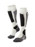 Thumbnail Falke, SK2 Intermediate ski socks women Off White white 