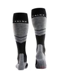 Thumbnail Falke, SK4 Advanced ski socks men Black Mix black, grey 