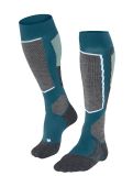 Thumbnail Falke, SK2 Intermediate ski socks women Lagoon green 