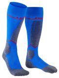 Thumbnail Falke, SK4 Advanced Compression Light compression socks men Olympic blue, grey 