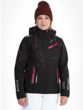 Thumbnail Geographical Norway, Reine softshell ski jacket women Black / Pink black, pink 