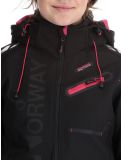 Thumbnail Geographical Norway, Reine softshell ski jacket women Black / Pink black, pink 