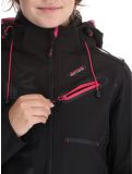 Thumbnail Geographical Norway, Reine softshell ski jacket women Black / Pink black, pink 