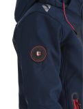 Thumbnail Geographical Norway, Reine softshell ski jacket women Navy / Pink blue, pink 