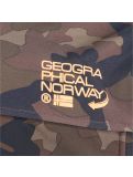 Thumbnail Geographical Norway, Torry Camo 007 softshell ski jacket men green, orange 