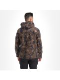 Thumbnail Geographical Norway, Torry Camo 007 softshell ski jacket men green, orange 