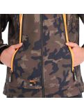 Thumbnail Geographical Norway, Torry Camo 007 softshell ski jacket men green, orange 