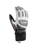 Thumbnail Leki, Griffin Pro 3D ski gloves men White / Black black, white 