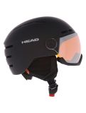 Thumbnail Head, Knight ski helmet with visor unisex Black black 