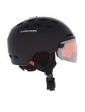 Thumbnail Head, Radar ski helmet with visor unisex Black black 