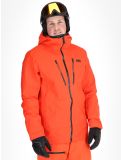 Thumbnail Helly Hansen, Alpha 3L Long Shell hardshell ski jacket men Cherry Tomato orange 