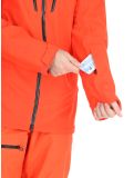 Thumbnail Helly Hansen, Alpha 3L Long Shell hardshell ski jacket men Cherry Tomato orange 