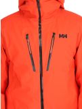 Thumbnail Helly Hansen, Alpha 3L Long Shell hardshell ski jacket men Cherry Tomato orange 