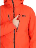 Thumbnail Helly Hansen, Alpha 3L Long Shell hardshell ski jacket men Cherry Tomato orange 