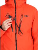 Thumbnail Helly Hansen, Alpha 3L Long Shell hardshell ski jacket men Cherry Tomato orange 