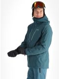 Thumbnail Helly Hansen, Alpha 3L Long Shell hardshell ski jacket men Dark Creek green 