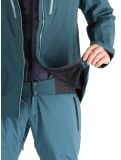 Thumbnail Helly Hansen, Alpha 3L Long Shell hardshell ski jacket men Dark Creek green 