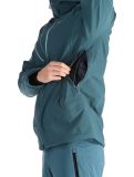 Thumbnail Helly Hansen, Alpha 3L Long Shell hardshell ski jacket men Dark Creek green 