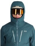 Thumbnail Helly Hansen, Alpha 3L Long Shell hardshell ski jacket men Dark Creek green 