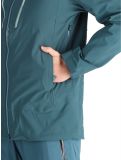 Thumbnail Helly Hansen, Alpha 3L Long Shell hardshell ski jacket men Dark Creek green 