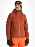 Thumbnail Helly Hansen, Alpha 4.0 ski jacket men Iron Oxide brown 