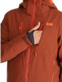 Thumbnail Helly Hansen, Alpha 4.0 ski jacket men Iron Oxide brown 