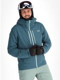 Thumbnail Helly Hansen, Alpha Lifaloft ski jacket men Dark Creek blue 