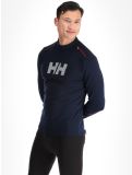 Thumbnail Helly Hansen, Lifa Merino Midw Logo thermal shirt men Navy blue 