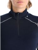 Thumbnail Helly Hansen, W Lifa Merino Midweight 1/2 Zip pullover women Navy blue 