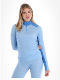 Thumbnail Helly Hansen, W Lifa Merino Midweight 1/2 Zip pullover women Bright Blue blue 