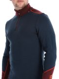 Thumbnail Helly Hansen, Lifa Merino Midweight 1/2 Zip pullover men Midnight blue 