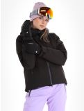 Thumbnail Helly Hansen, Nora Short Puffy ski jacket women Black black 