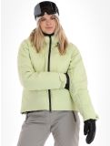 Thumbnail Helly Hansen, Nora Short Puffy ski jacket women Iced Matcha green 