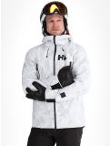 Thumbnail Helly Hansen, Sogn Shell 2.0 hardshell ski jacket men Grey Fog Snow Camo AOP grey, white 