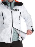 Thumbnail Helly Hansen, Sogn Shell 2.0 hardshell ski jacket men Grey Fog Snow Camo AOP grey, white 