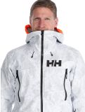 Thumbnail Helly Hansen, Sogn Shell 2.0 hardshell ski jacket men Grey Fog Snow Camo AOP grey, white 