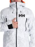 Thumbnail Helly Hansen, Sogn Shell 2.0 hardshell ski jacket men Grey Fog Snow Camo AOP grey, white 