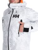 Thumbnail Helly Hansen, Sogn Shell 2.0 hardshell ski jacket men Grey Fog Snow Camo AOP grey, white 